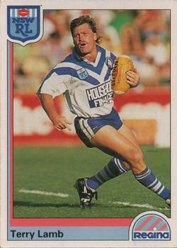 1992 Regina NSW Rugby League #133 Terry Lamb Front